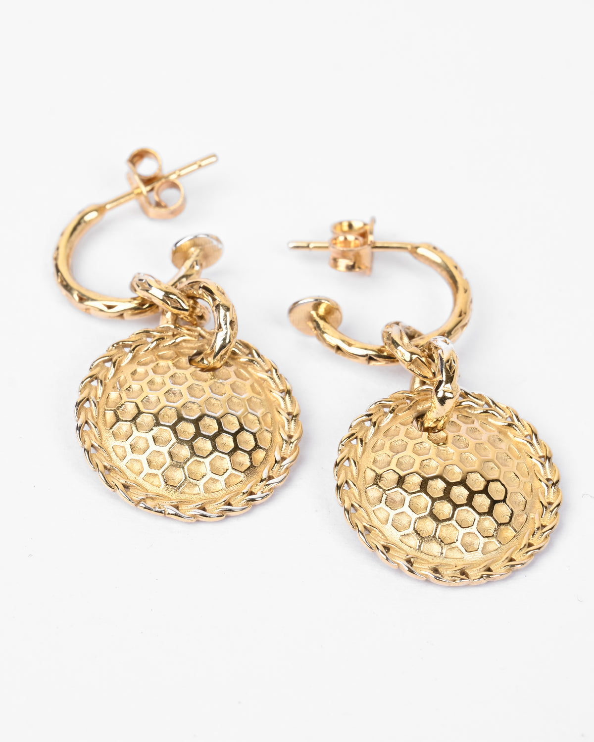 Gold-Coin Earring